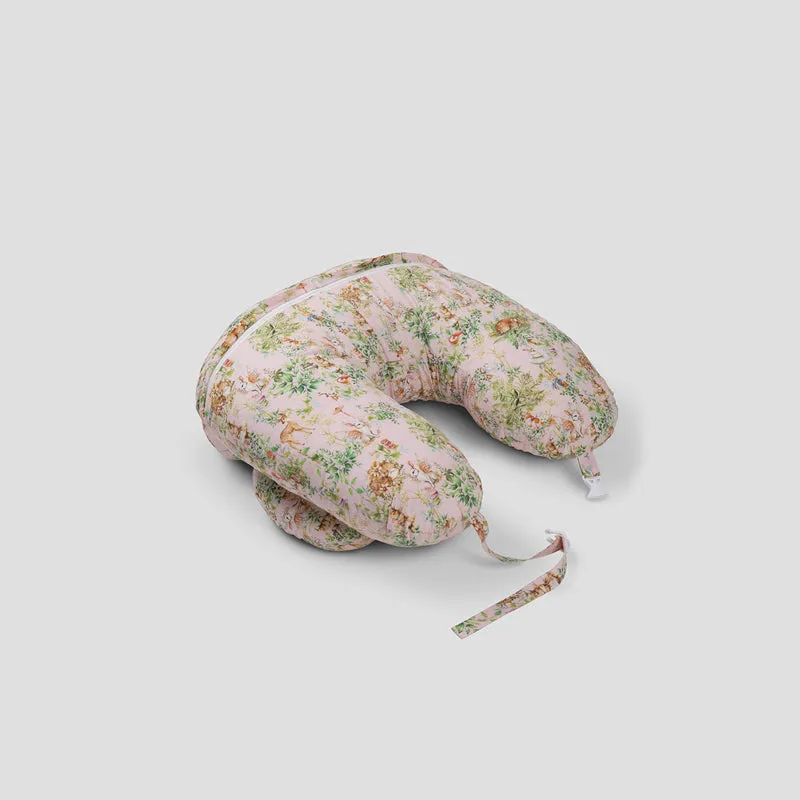 Blushing Bunny Duo Feeding Pillow with Removable Extra Pillow media 8