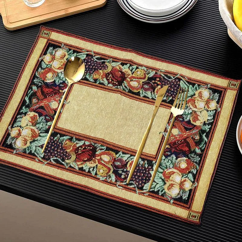 Adia Jacquard Woven Placemat - Set Of Two media 1