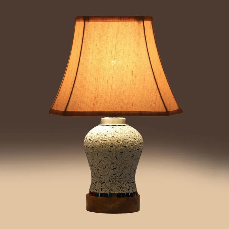 Nivora Square Wooden Table Lamp - Multicolor media 7