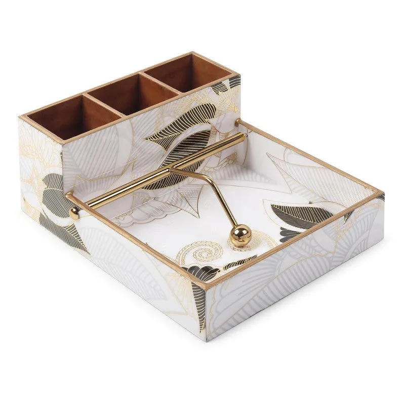 Yurex Wooden Cutlery & Tissue holder media 5