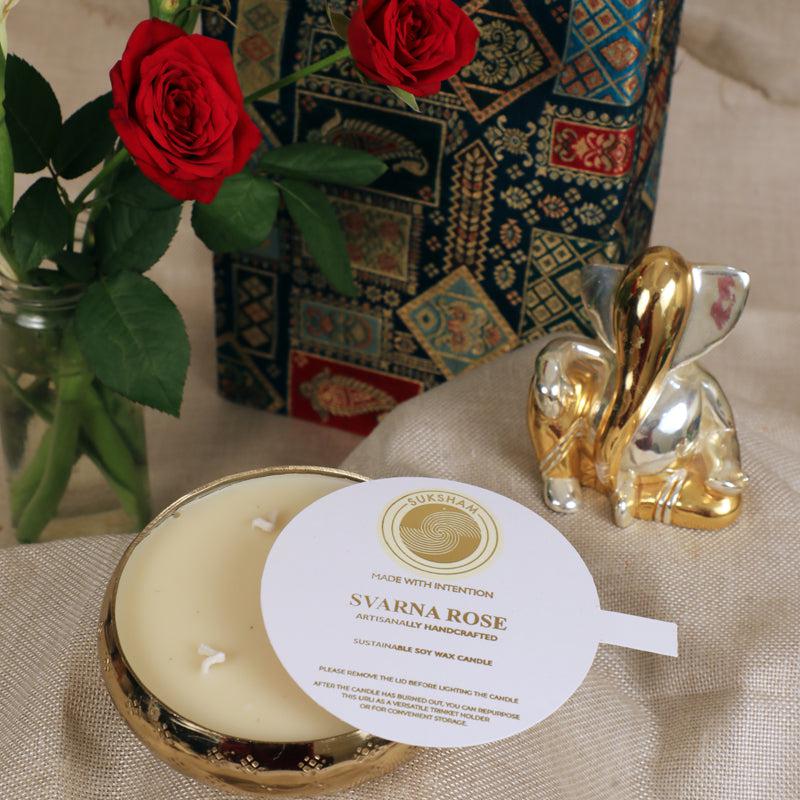 Enchanta Rose Scented Candle media 4
