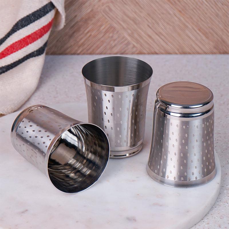 Mafine Stainless Steel Tumbler (300 ML) - Set Of Six media 4
