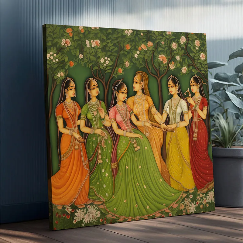 Graceful Dancers Canvas Wall Art media 4