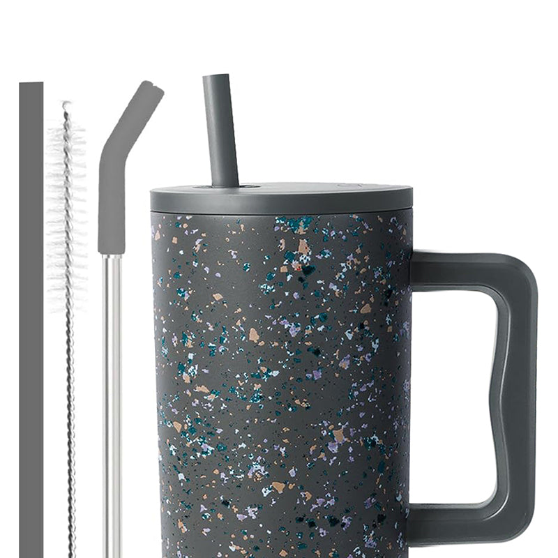 Pop Luxe Stainless Steel Tumbler (1200 ML) - Grey image 4