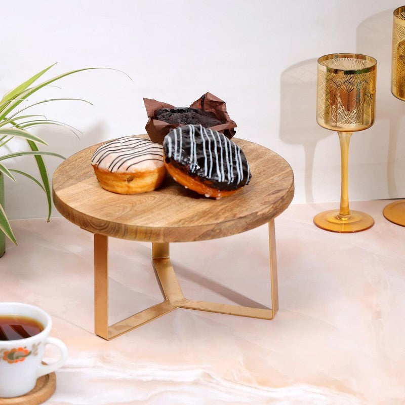 Amriya Mangowood Cake Stand