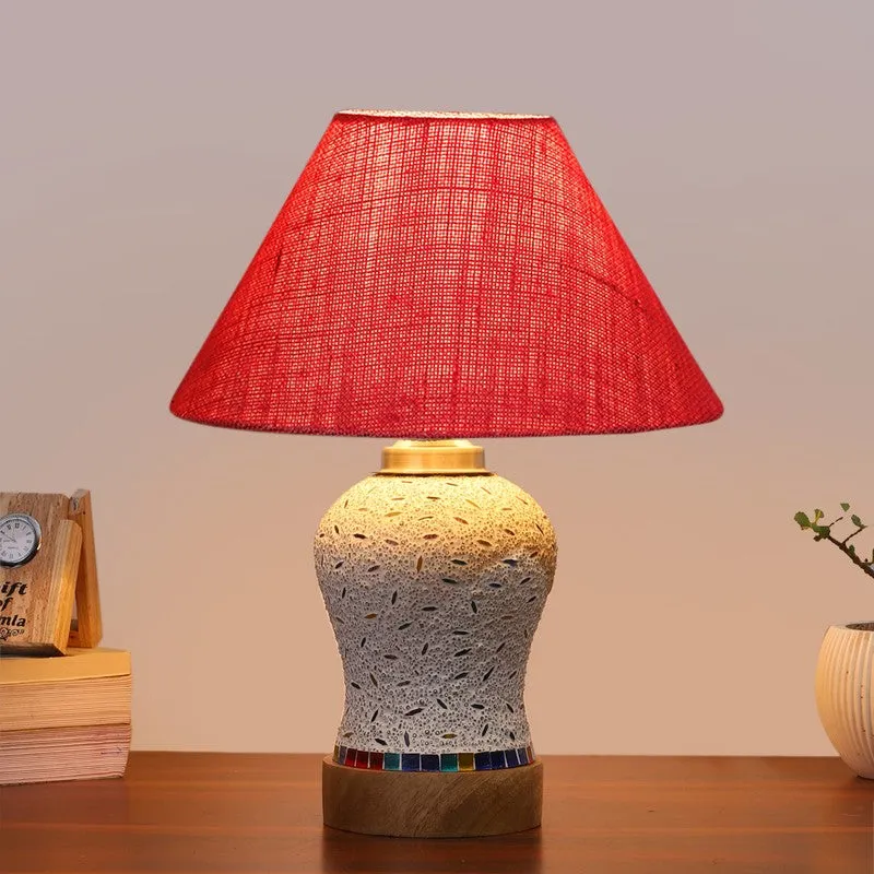 Minorae Wooden Table Lamp - Multicolor media 3