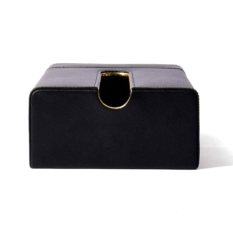Ceastra Faux Leather Tissue Holder - Black media 7