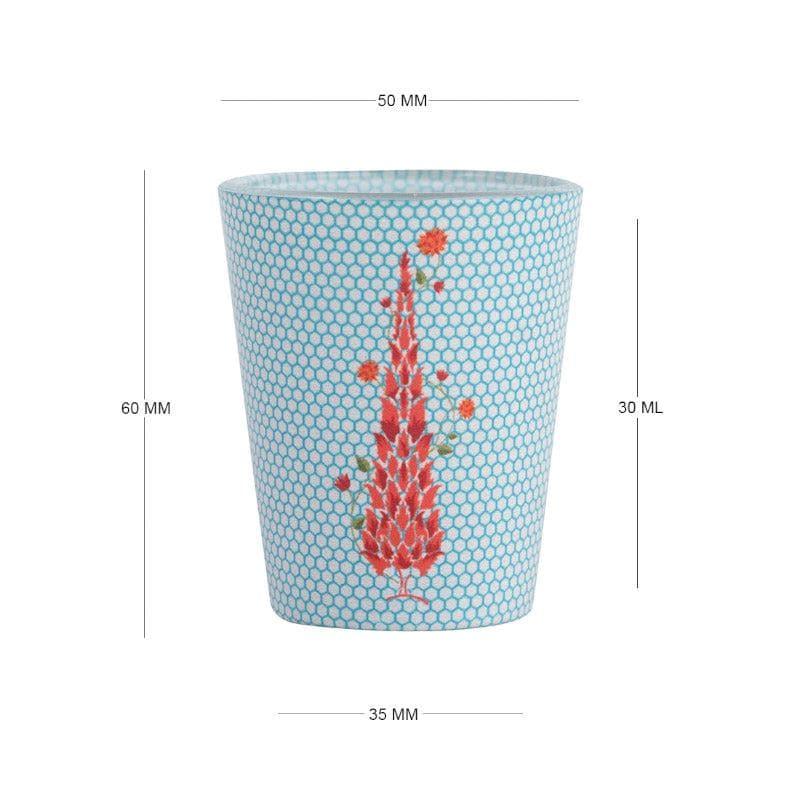 Tree Of Fire Shot Glass (30 ml) - Set Of Four media 3