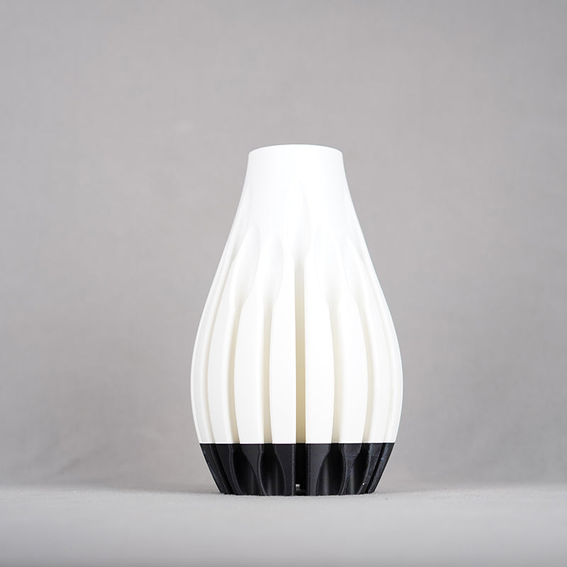 Bio Ray 3D Printed Table Lamp - White,Black media 5