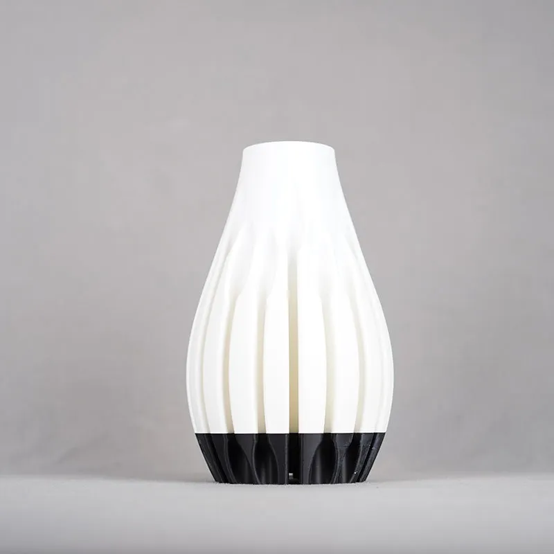 Bio Ray 3D Printed Table Lamp - White,Black media 5