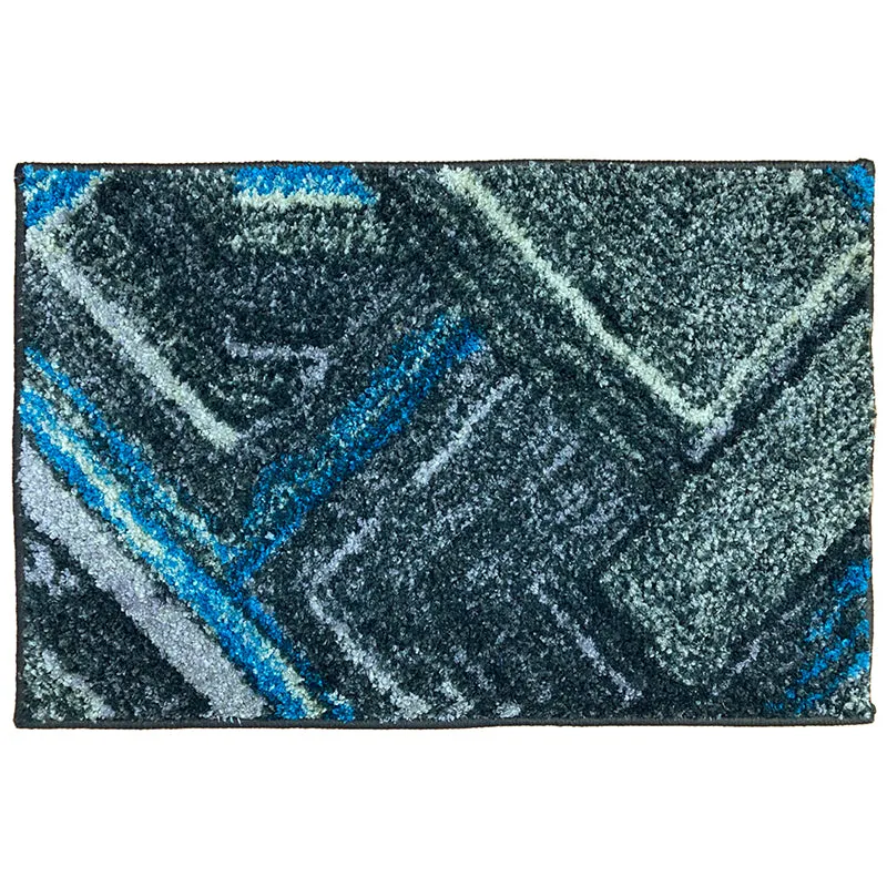Albion Bath Mat - Blue & Black media 3