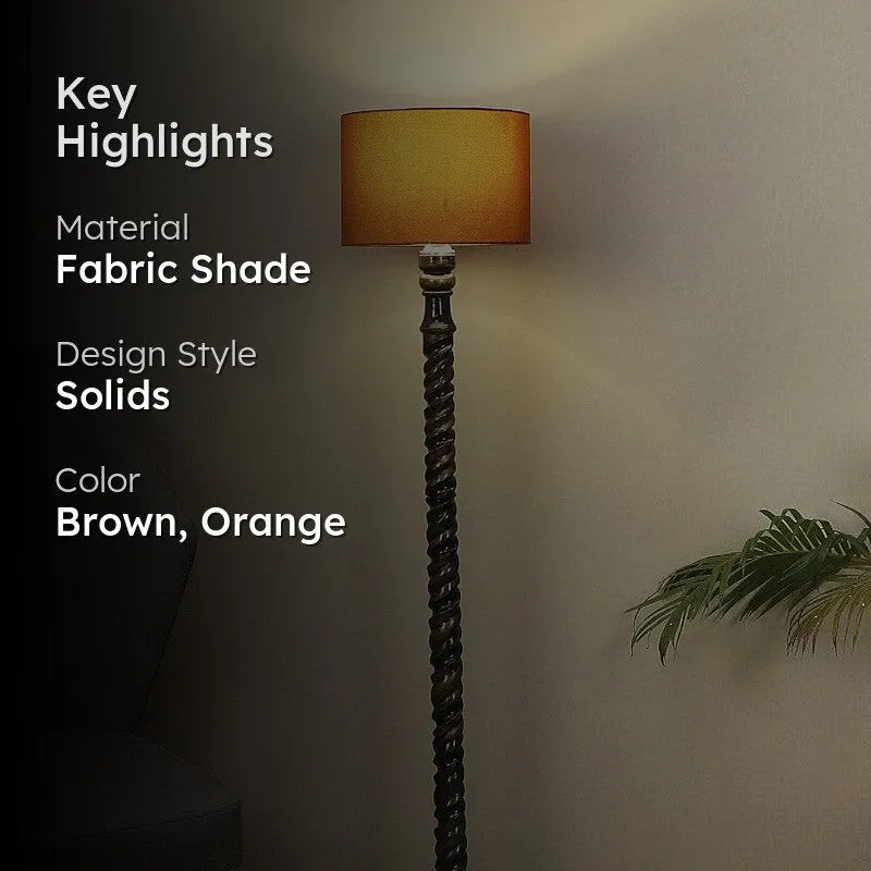 Moba Floor Lamp - Brown - 2