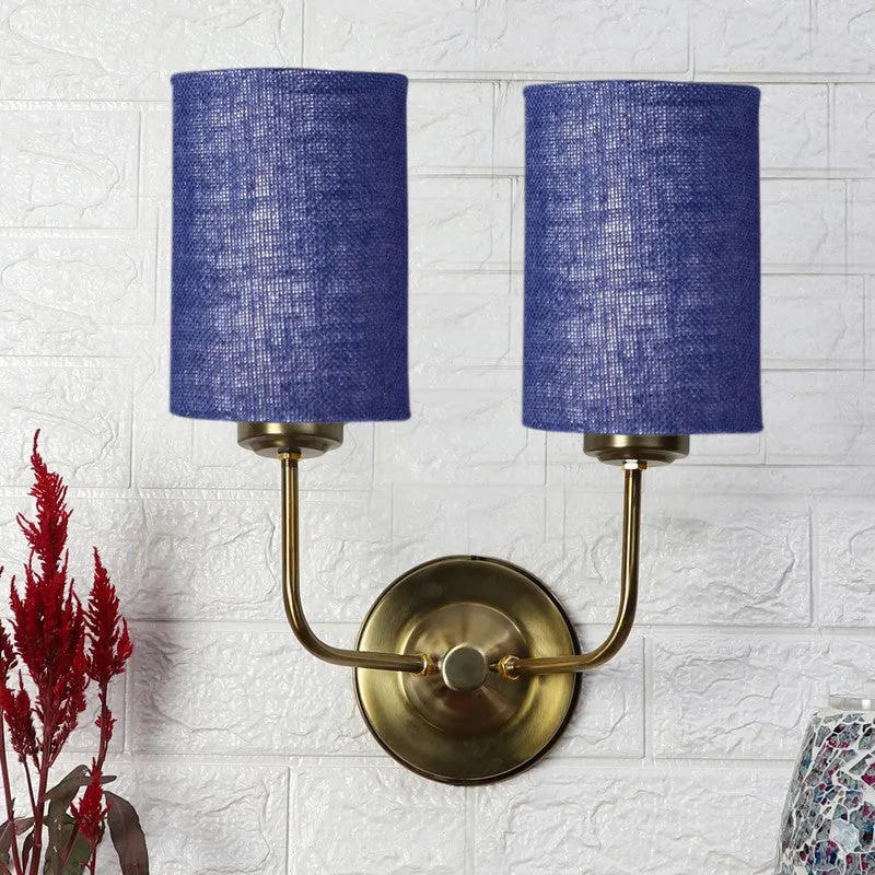 Lumoire Duo Metal Wall Lamp - Blue media 3