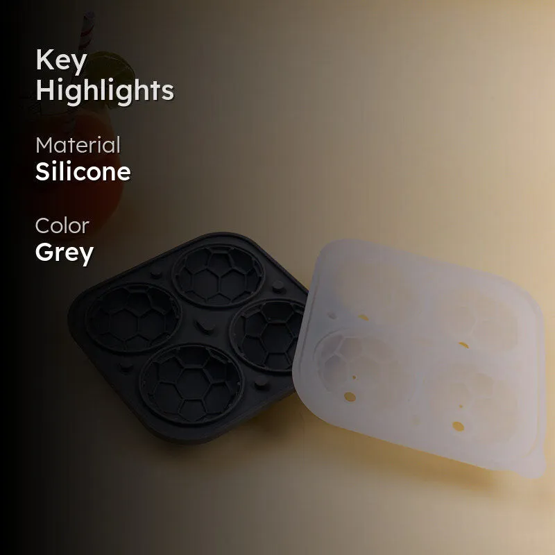 Blizz Silicone 4-Cube Ice Mould - Black media 2