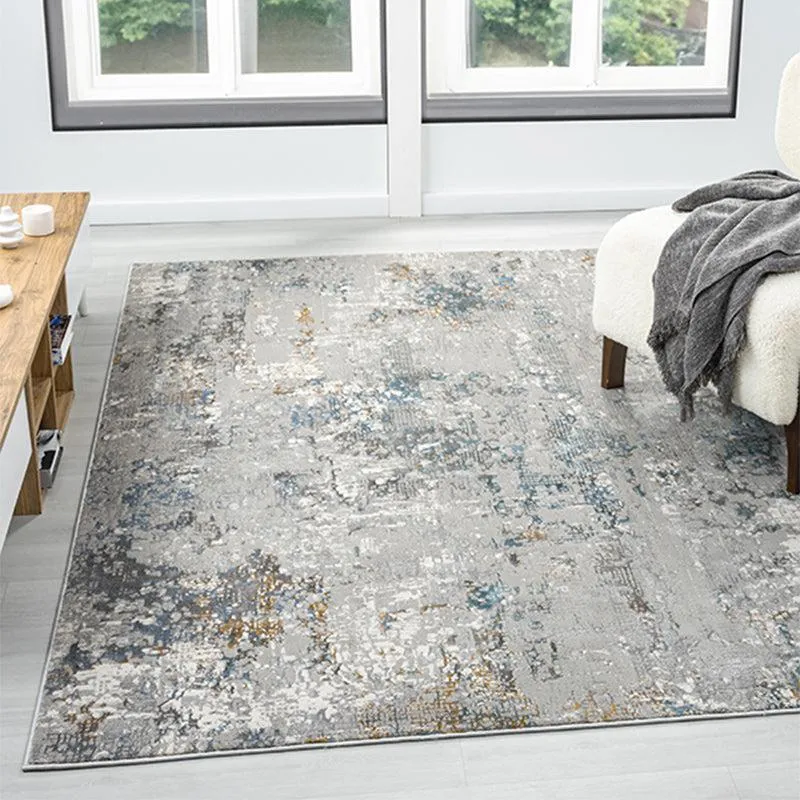 Sariya Abstract Polyester Carpet - Grey media 3