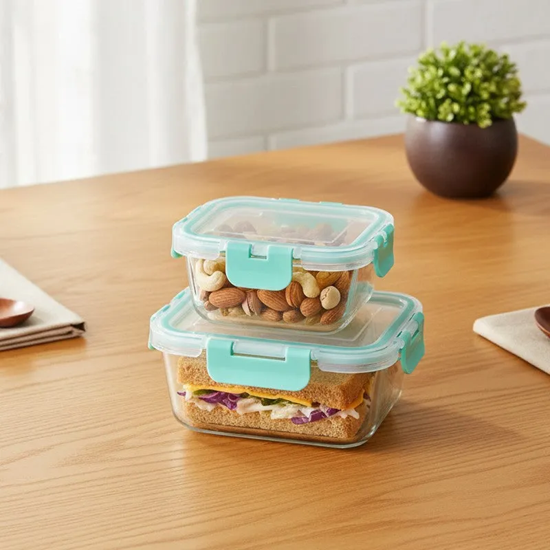 Totoro Leak Proof Glass Lunch Box - Set Of Two media 3