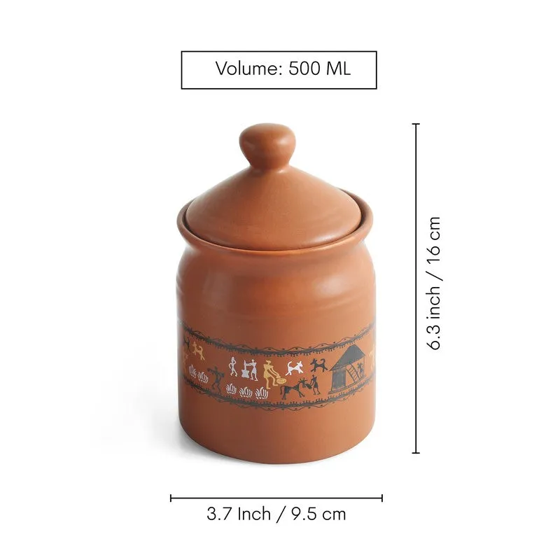 Liora Haven Ceramic Jar (250 mL) - Set Of Two media 6