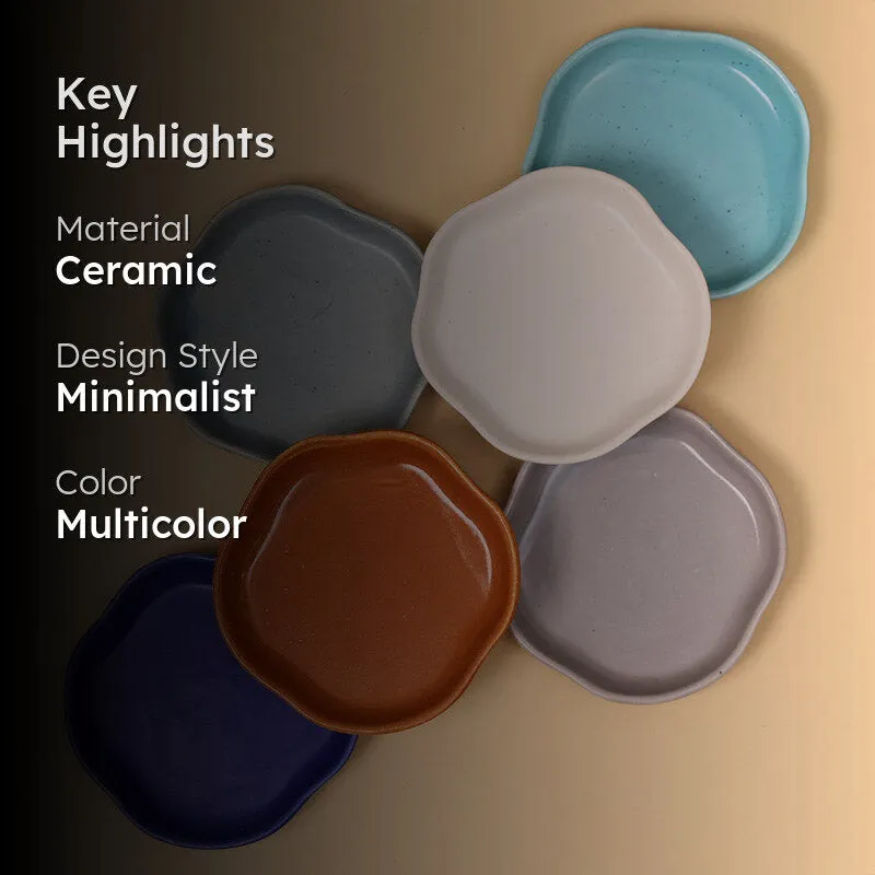 Alba Ceramic Platter - Set of Six media 2