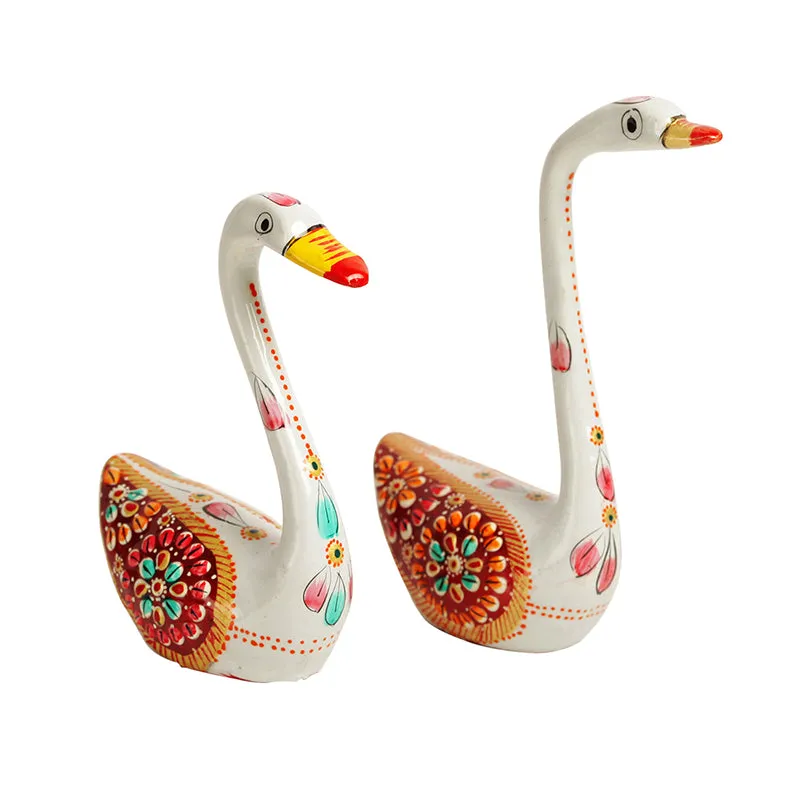 Hamsa Duo Metal Showpiece - Set Of Two media 3