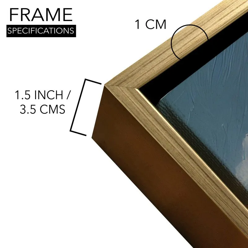 Prairie Calm Canvas Wall Painting With Frame media 6