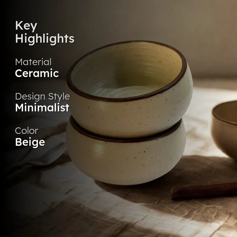 Cera Swirl Snack Bowl  - Set Of Two media 2