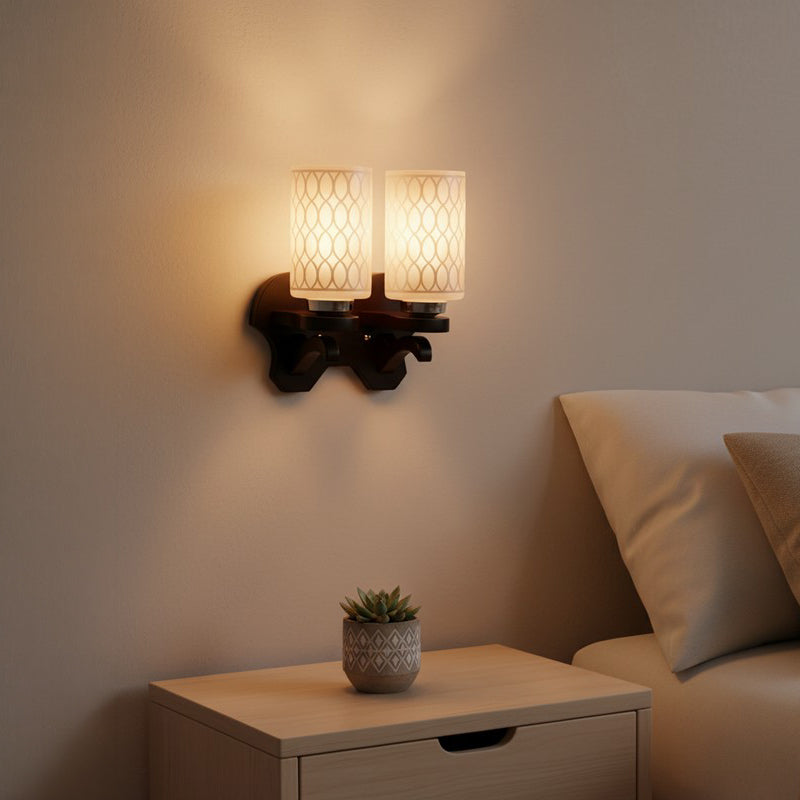 Classic Twin Glass Wall Lamp