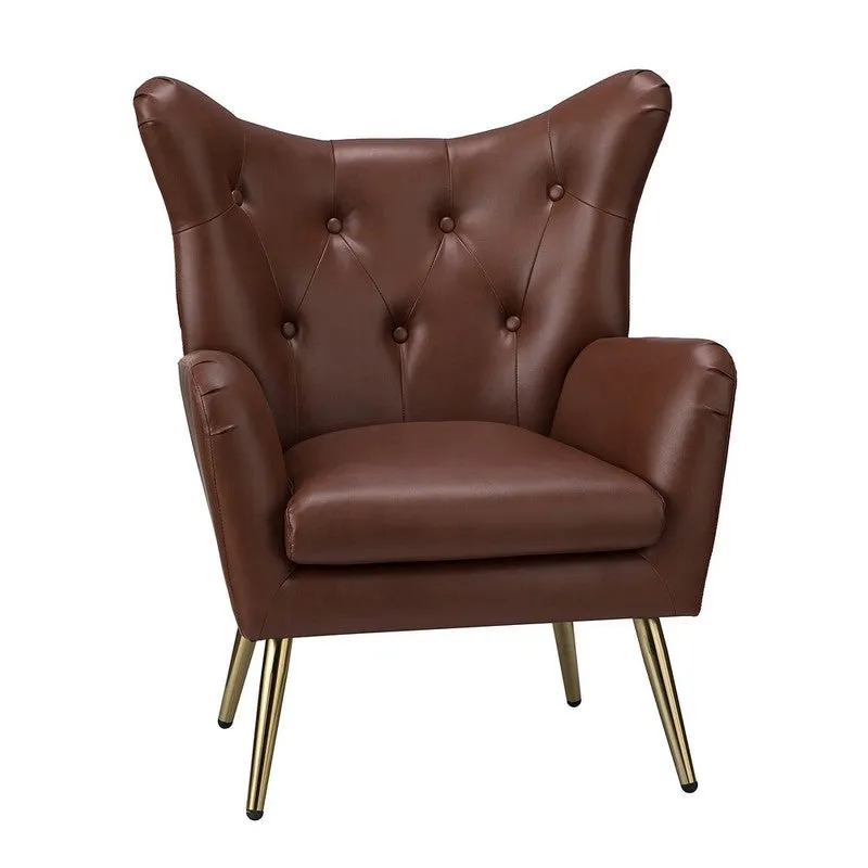 Urban Neem Wood Lounge Chair - Brown media 3