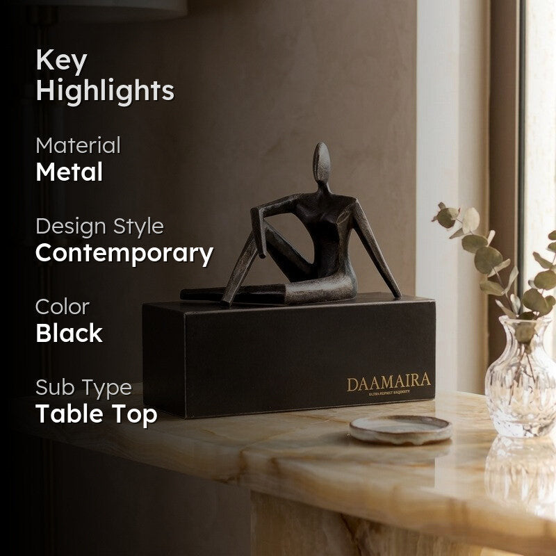 Veloura Figure Metal Showpiece media 2