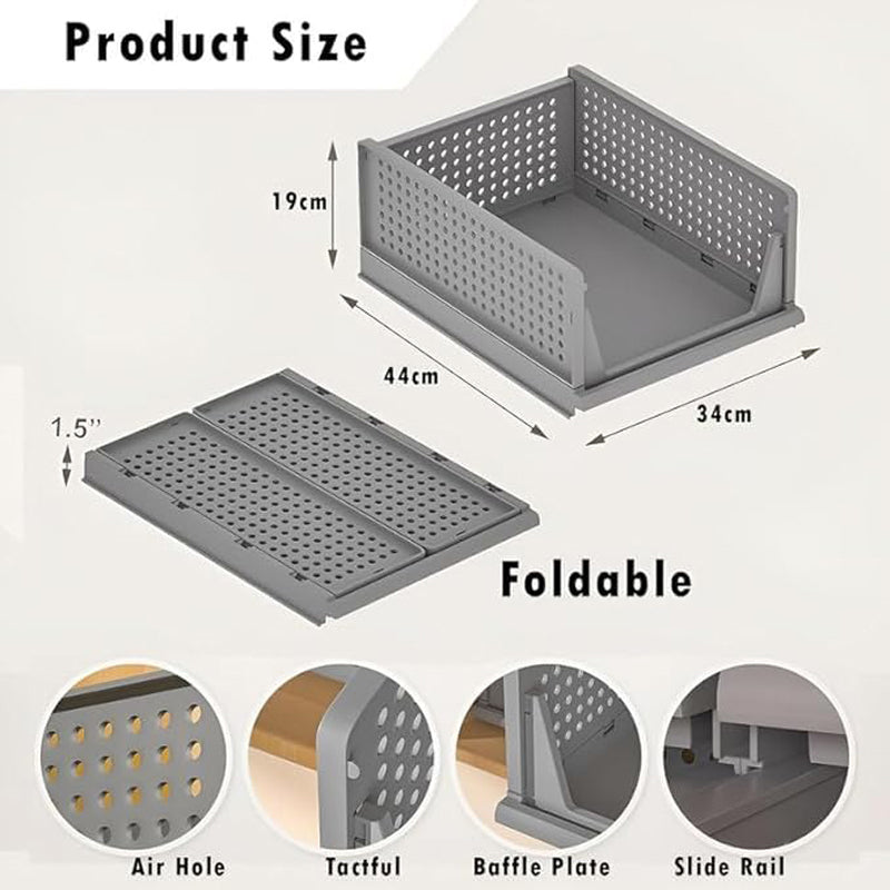 Closette Four Tier Cloth Organiser -Set of Four media 6