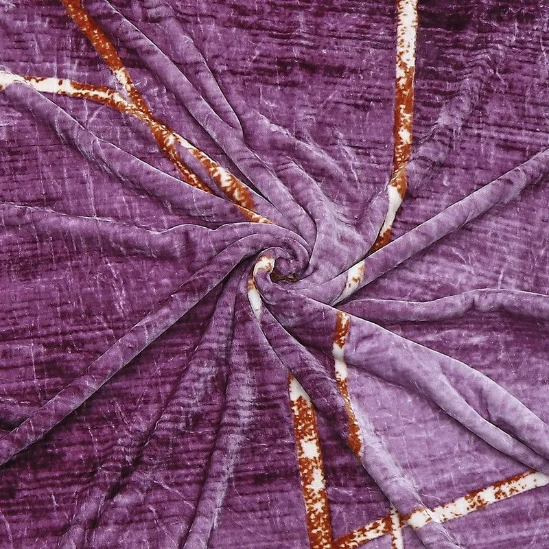 Monte Carlo Lavender Dreamscape Blanket - 550 GSM media 7