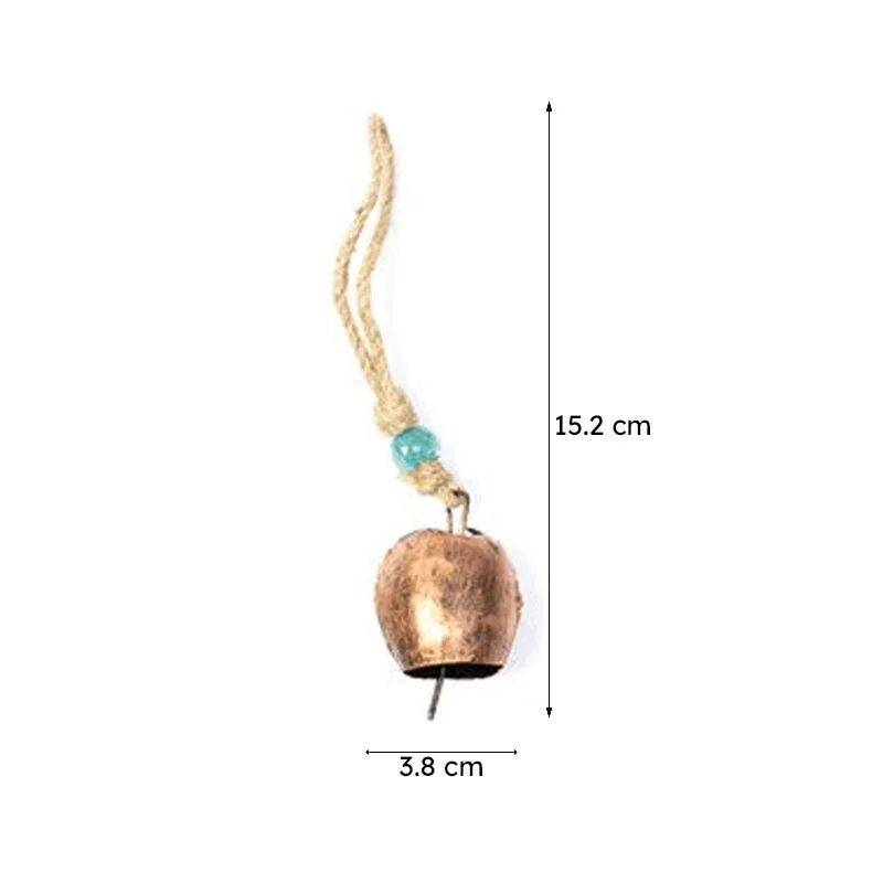 Aura Decorative Hanging Bell (Copper) - Set Of Ten media 9