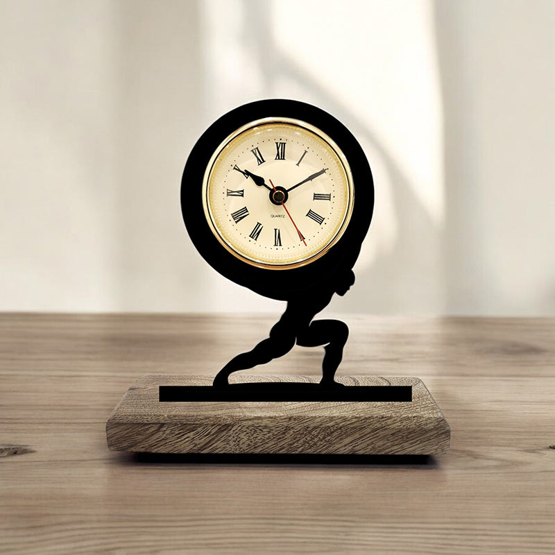 Atlas Analog Table Clock