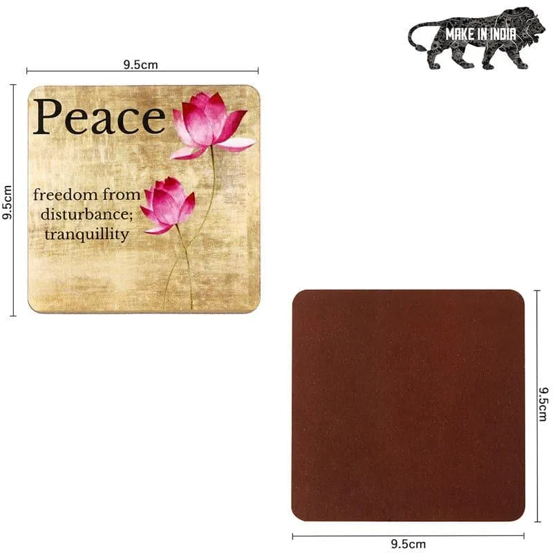 Lotus Love Coaster - Set Of Four media 4