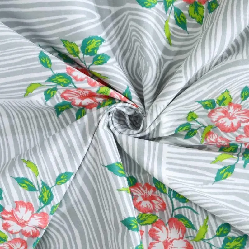 Molly Printed Microfiber Bedsheet - 130 GSM media 3