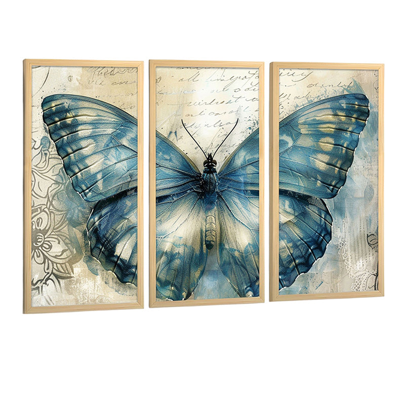 Butterfly Splits Wall Art - Set Of Three media 4