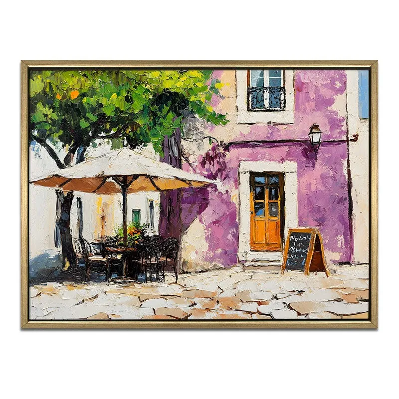 Veranda Canvas Wall Painting With Frame media 3