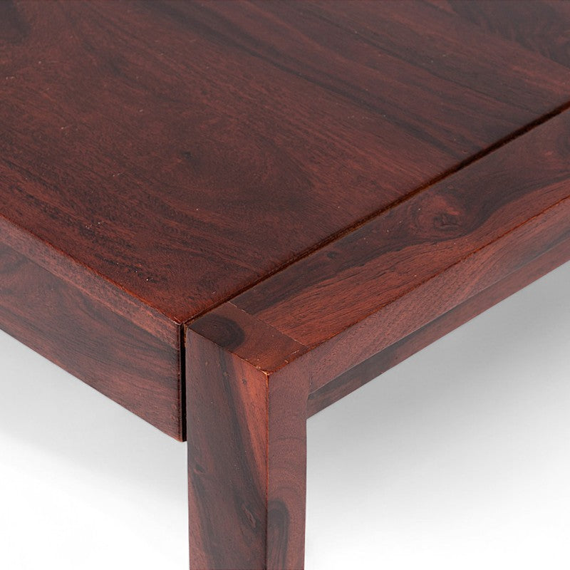 Zexon Sheesham Wooden Center Table - Brown media 6