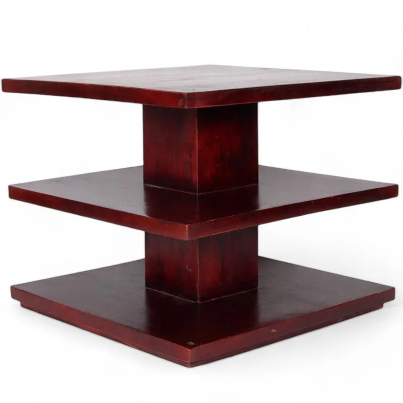 Xavex Sheesham Wooden Center Table - Dark Brown media 4