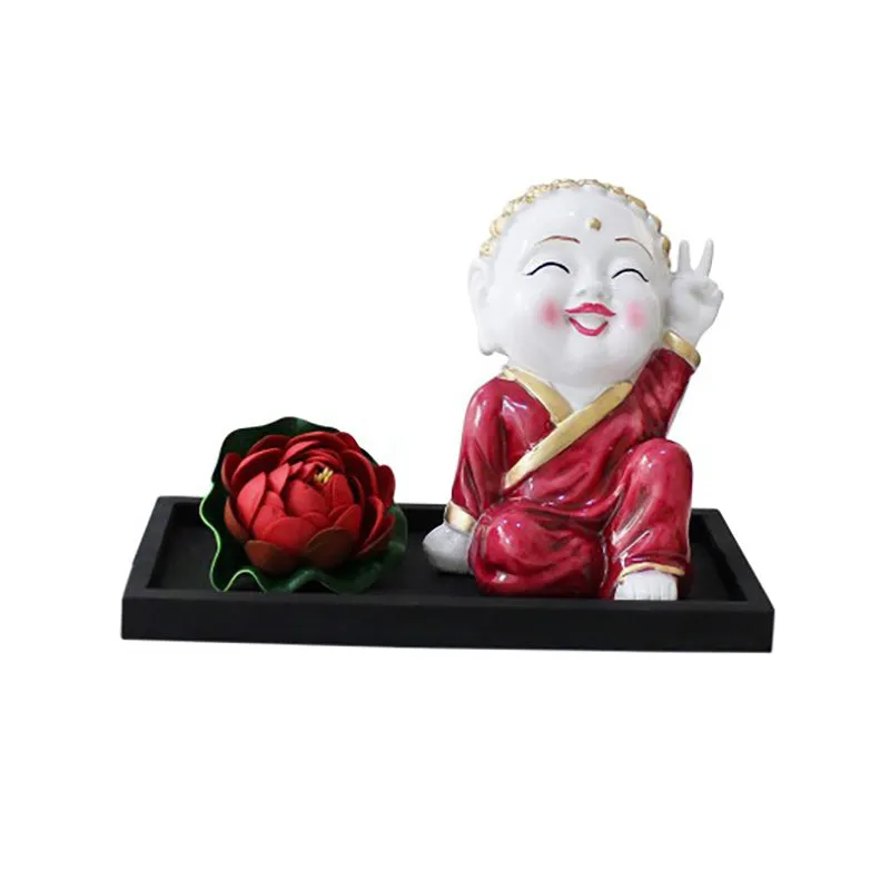 Blushing Buddha Showpiece media 4
