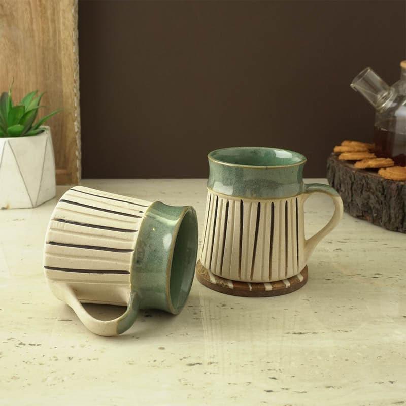 Paige Ceramic Tea Cup (200 mL Each)  -  Set of Two media 3