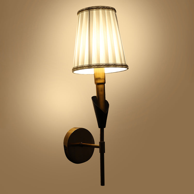 Nairobi Cotton & Iron Wall Lamp media 6