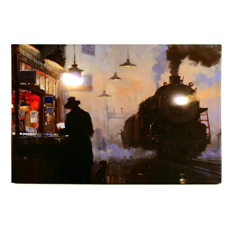 The Last Departure LED Wall Art media 6