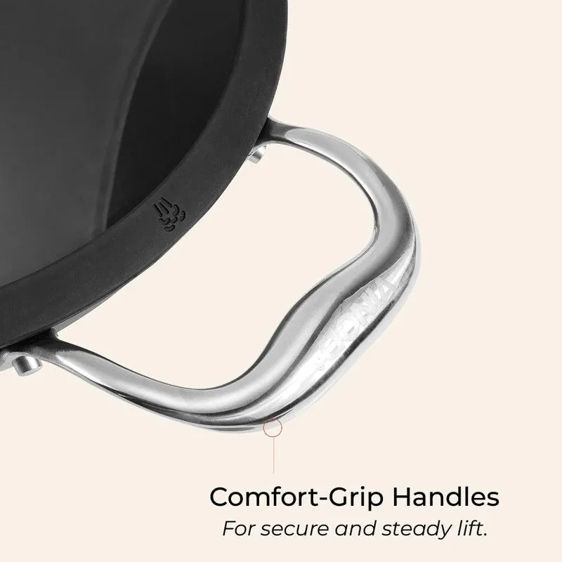 Vinod Sizzle King Kadhai With Lid - 2200 mL - 8
