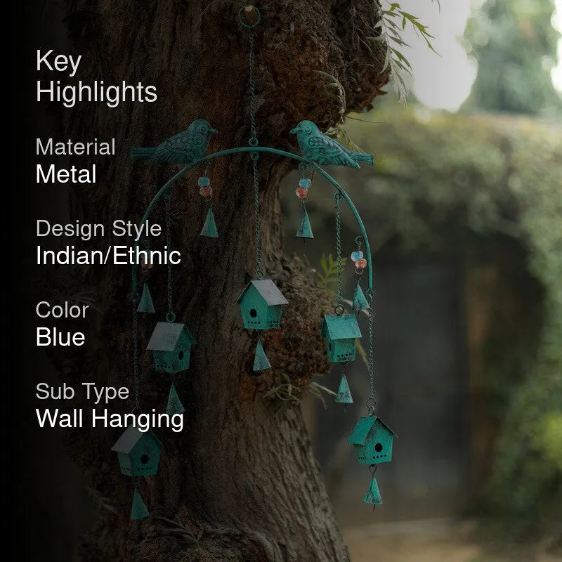 Eternal Aum Windchimes - Blue media 2