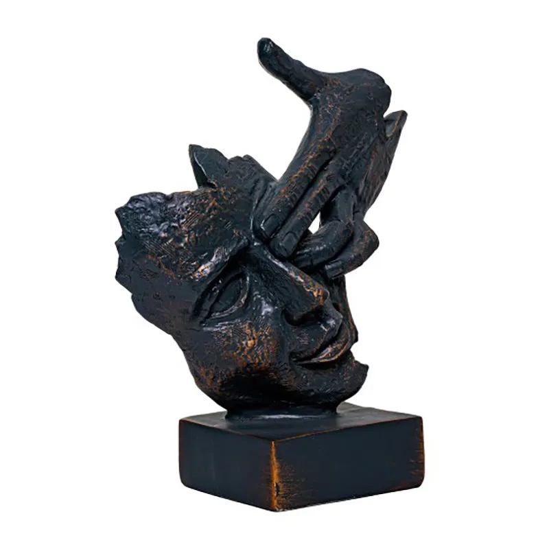 Emotive Human Showpiece - Black media 5