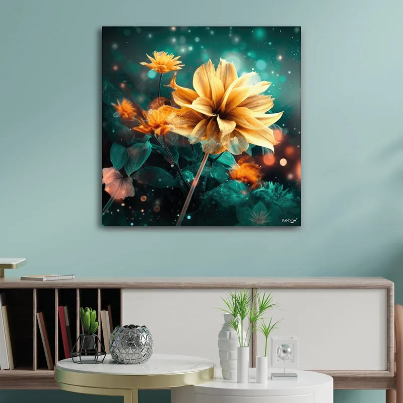 Petal Trance Wall Painting media 1