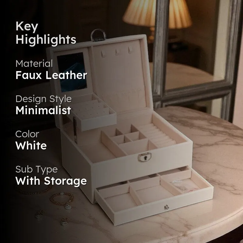 GraceLock Faux Leather Jewel Box media 2