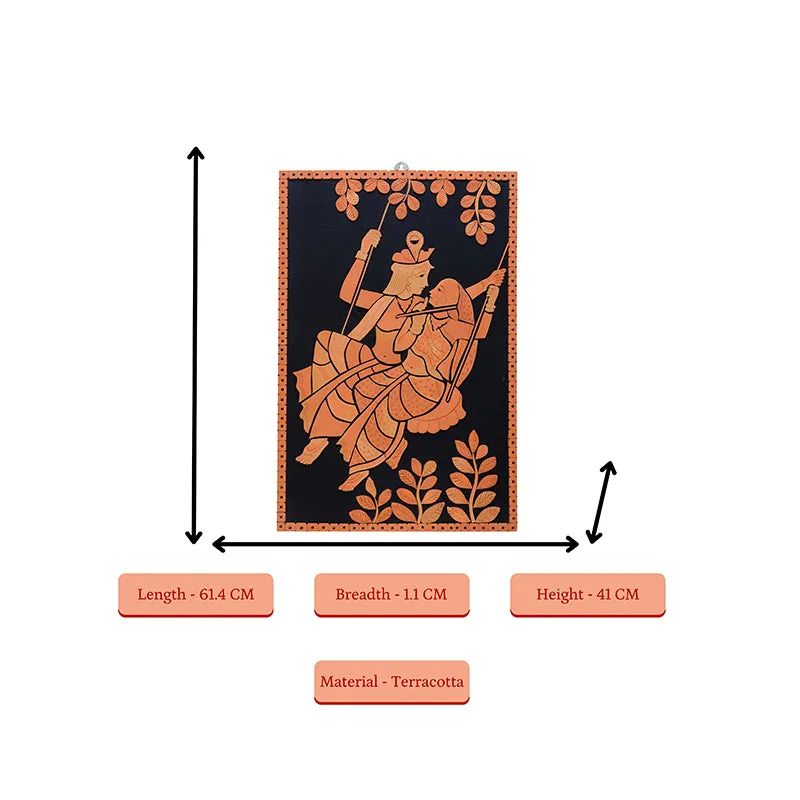 Jhulan Embrace Terracotta Wall Art media 8