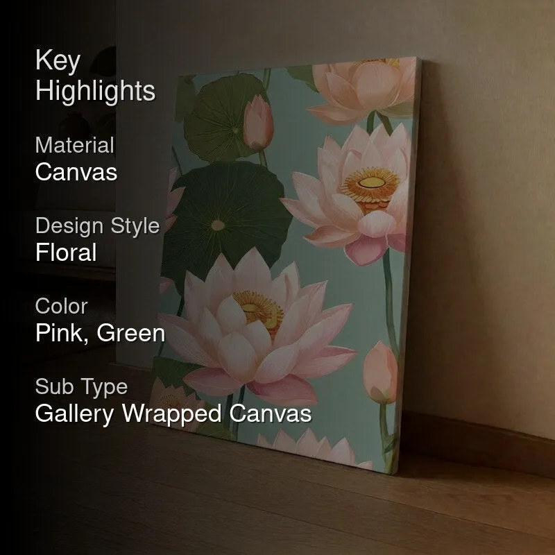 Florence Lotus Wall Art - 2