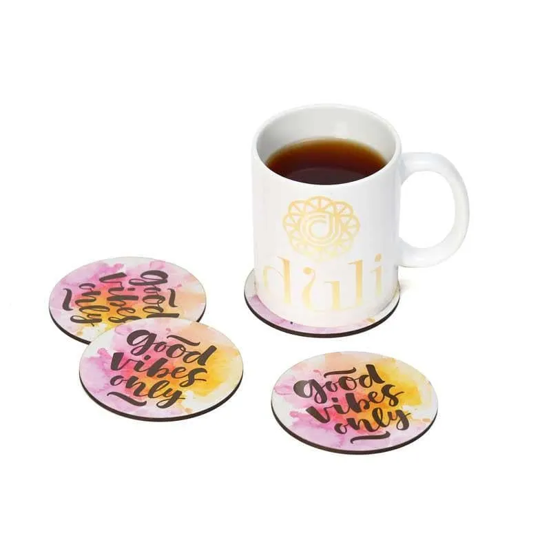 Good Vibes Only Coaster - Set Of Four media 4